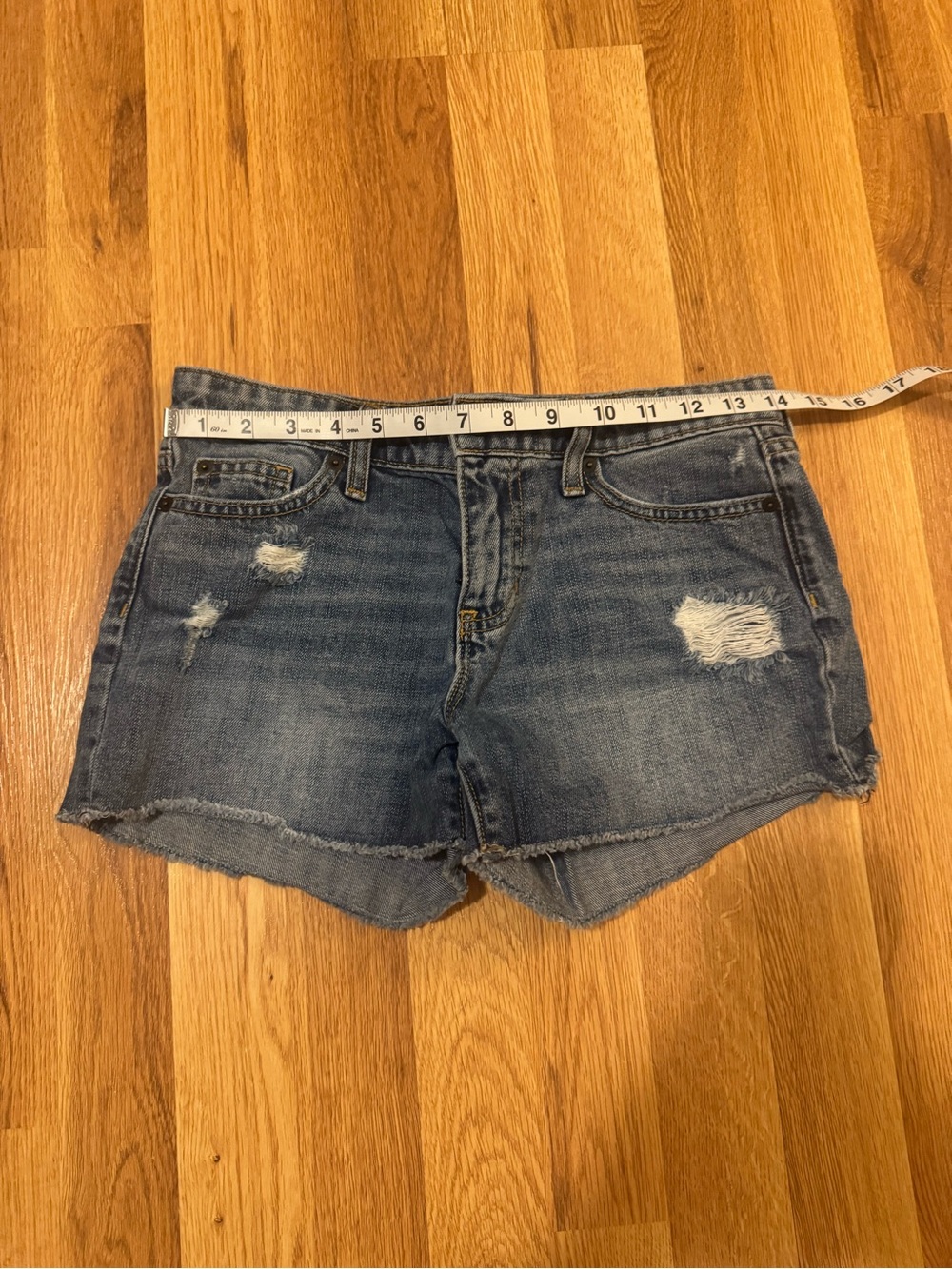 Women's Distressed Denim Shorts - GAP